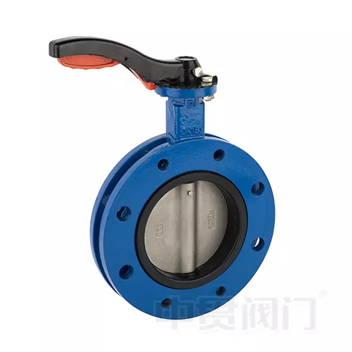 U-Bagean Kupu-kupu flange sing cendhak